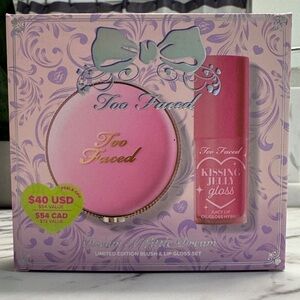 Too Faced Limited Edition Blush & Lip Gloss Gift Set